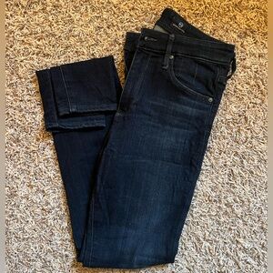 AG High Rise Skinny Jeans